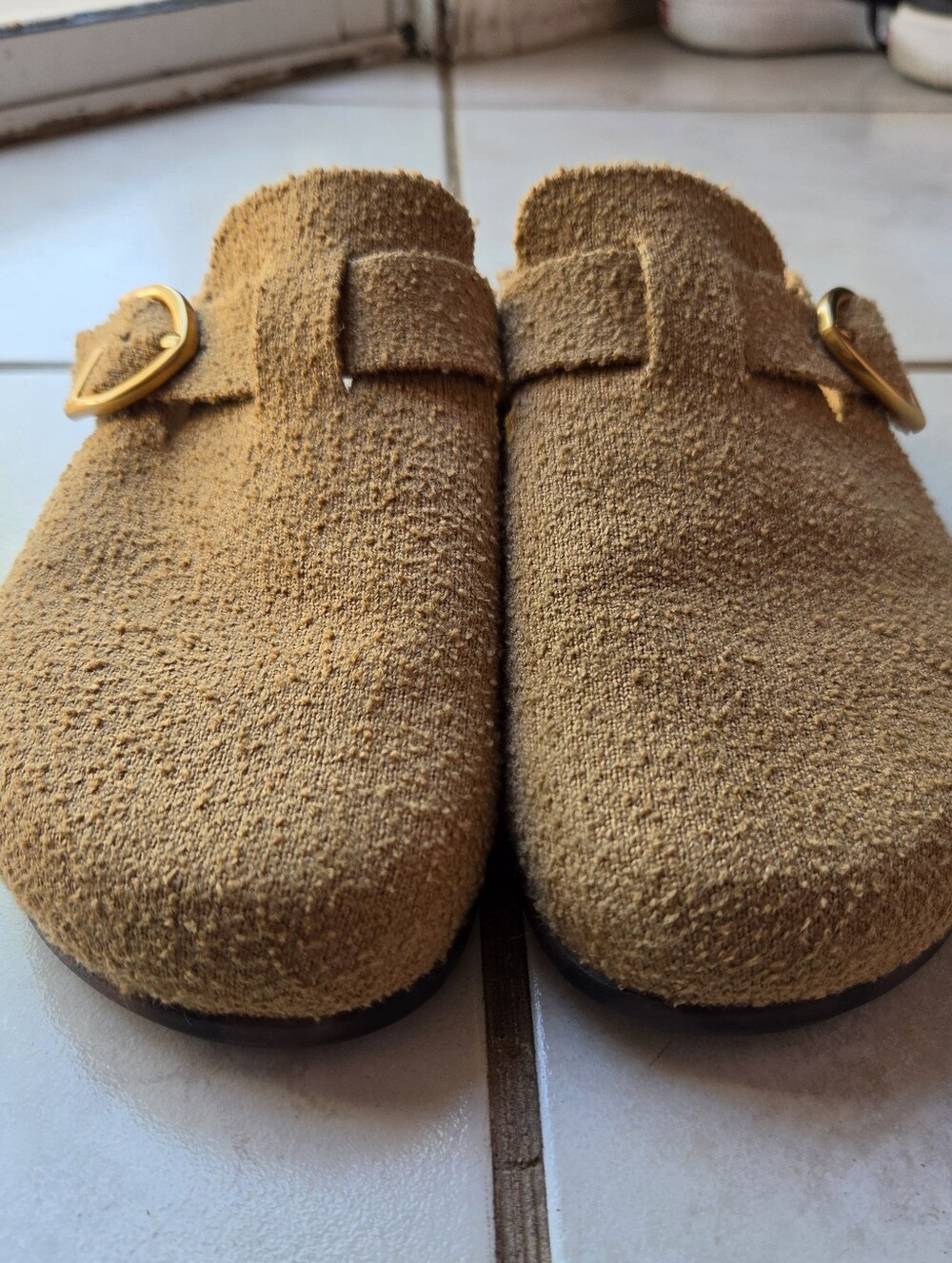 Rothy's The Buckle Clog Wren Boucle Size 9 - Picture 11 of 14